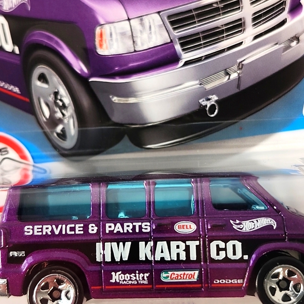 Hot Wheels - Mattel - Dodge Van - Miniature - collectible - Picture 15 of 16